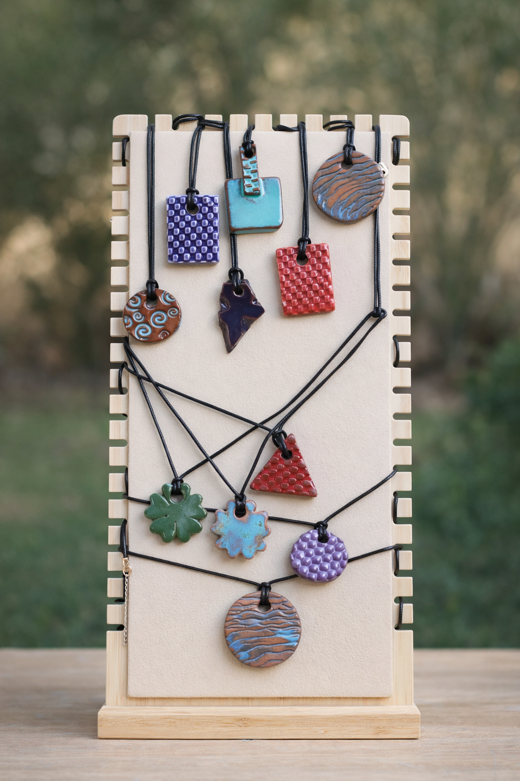 Quiet Forms – Ceramic Pendants Collection