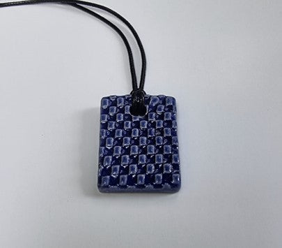 Midnight Grid Pendant