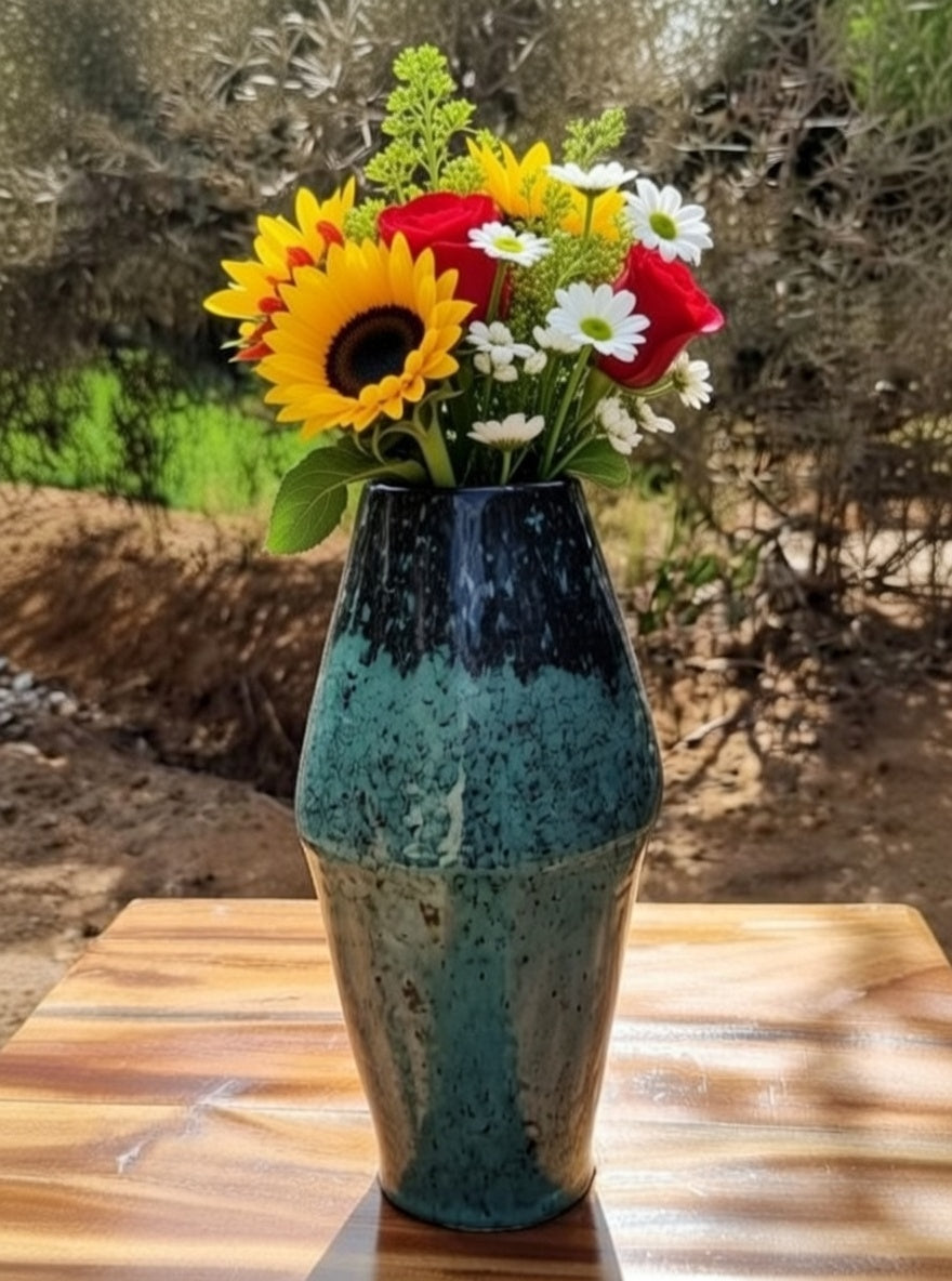 Ocean Drift Ceramic Vase