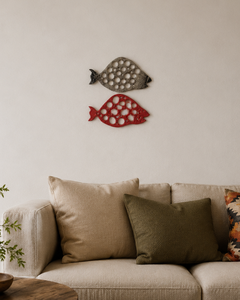 Coral Breeze Ceramic Fish